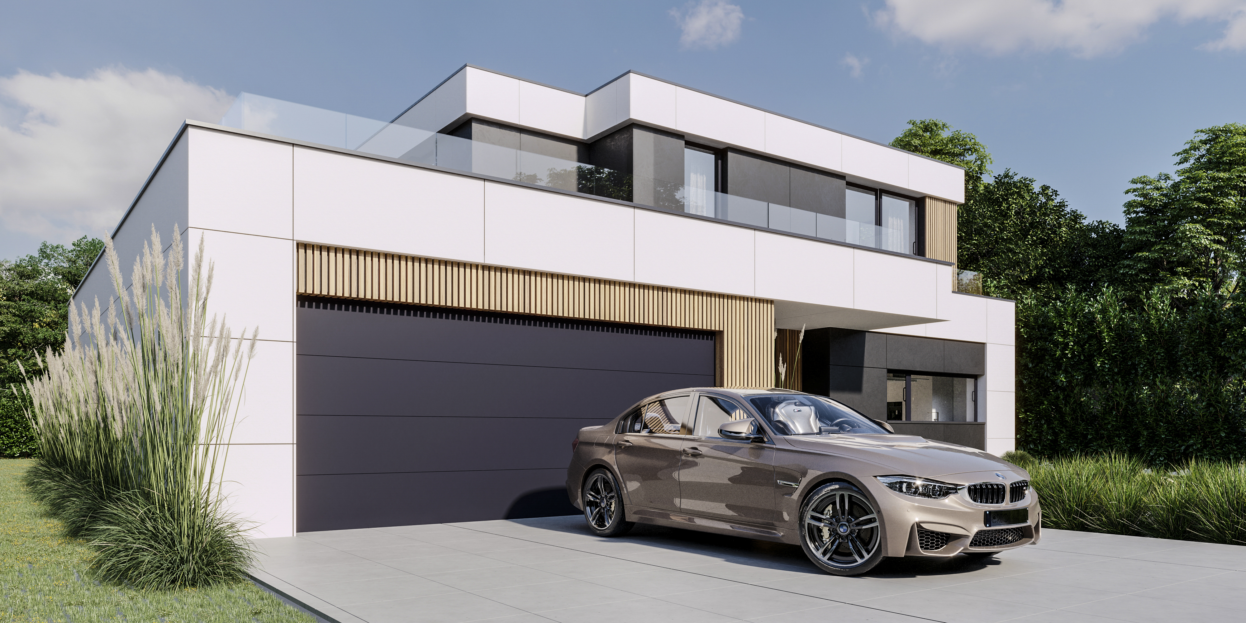 Dom Przestronny - CREO ARCHITEKT